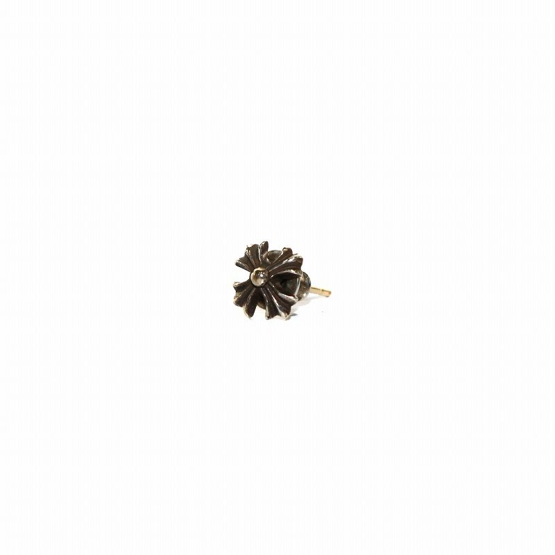クロムハーツ CHROME HEARTS CHクロスピアス 片耳用 14K 925 シルバー /AN1 SH