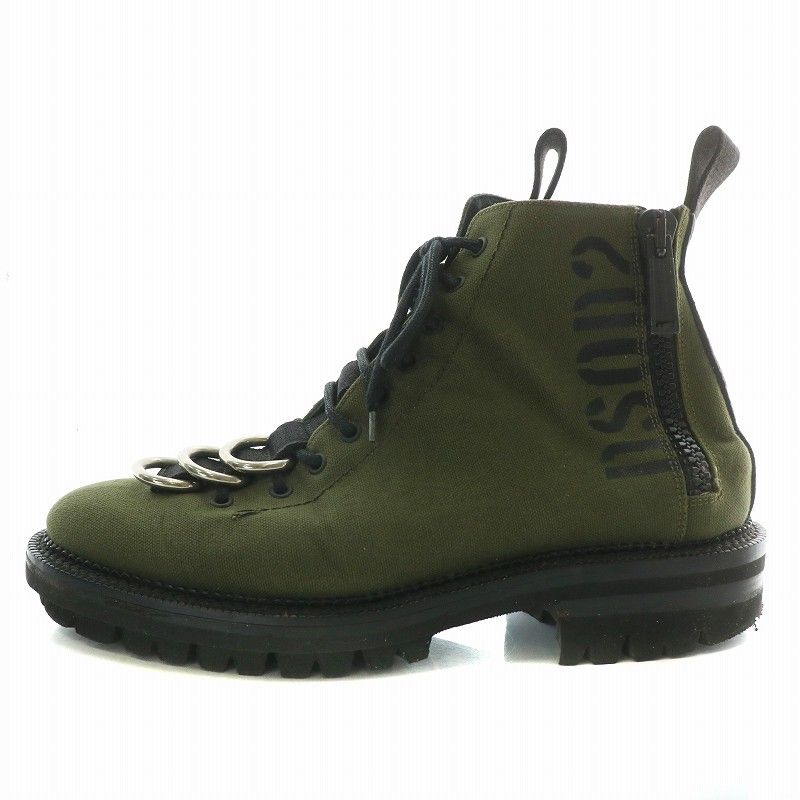 【dsquared2】ディースクエアード リングブーツ 靴 DSQUARED2 ディースクエアード レザーブーツ SIZE:42 27.0cm