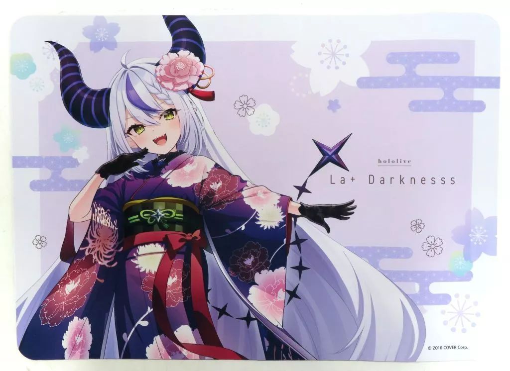雑貨 ラプラス ダークネス ラバーマット バーチャルYouTuber ホロライブ ほろ～かる京都篇