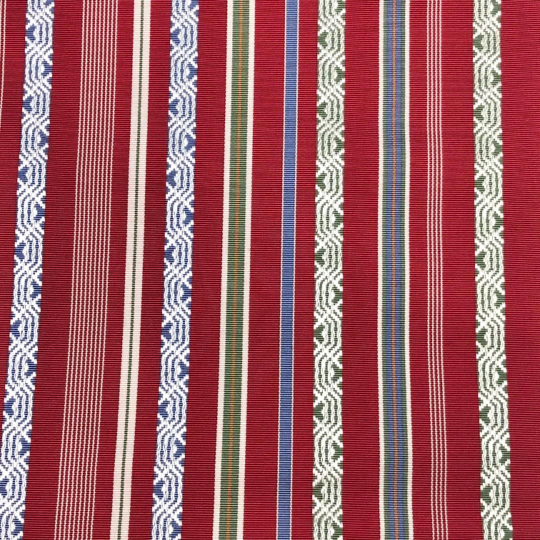 名古屋帯 本場筑前博多織 縦縞模様 真紅色 O-5111 名古屋帯 本場筑前博多織 縦縞模様 真紅色 O-5111 - メルカリ