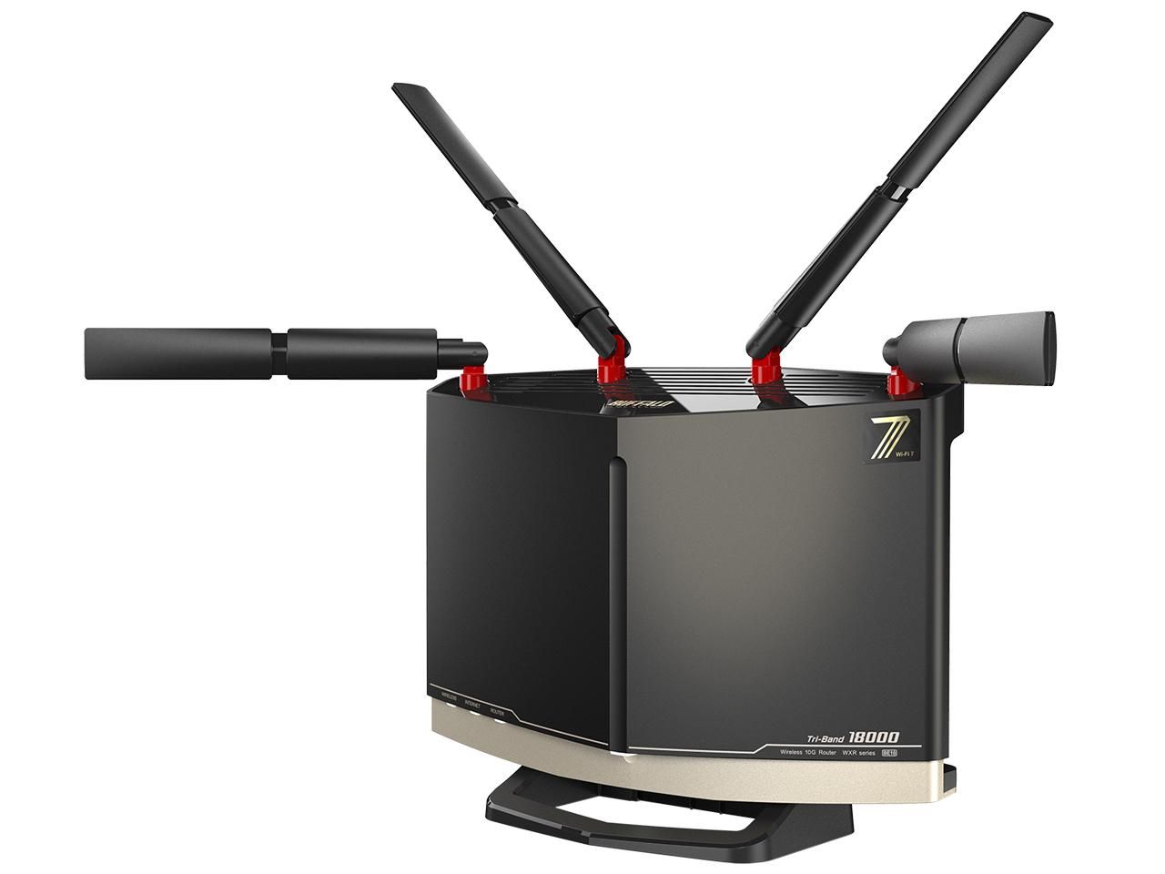 3営業日で発送 BUFFALO バッファロー 無線ルーター AirStation WXR18000BE10P D グラファイトブラック