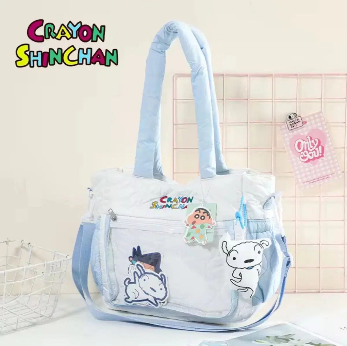 クレヨンしんちゃん パッド入りバッグ