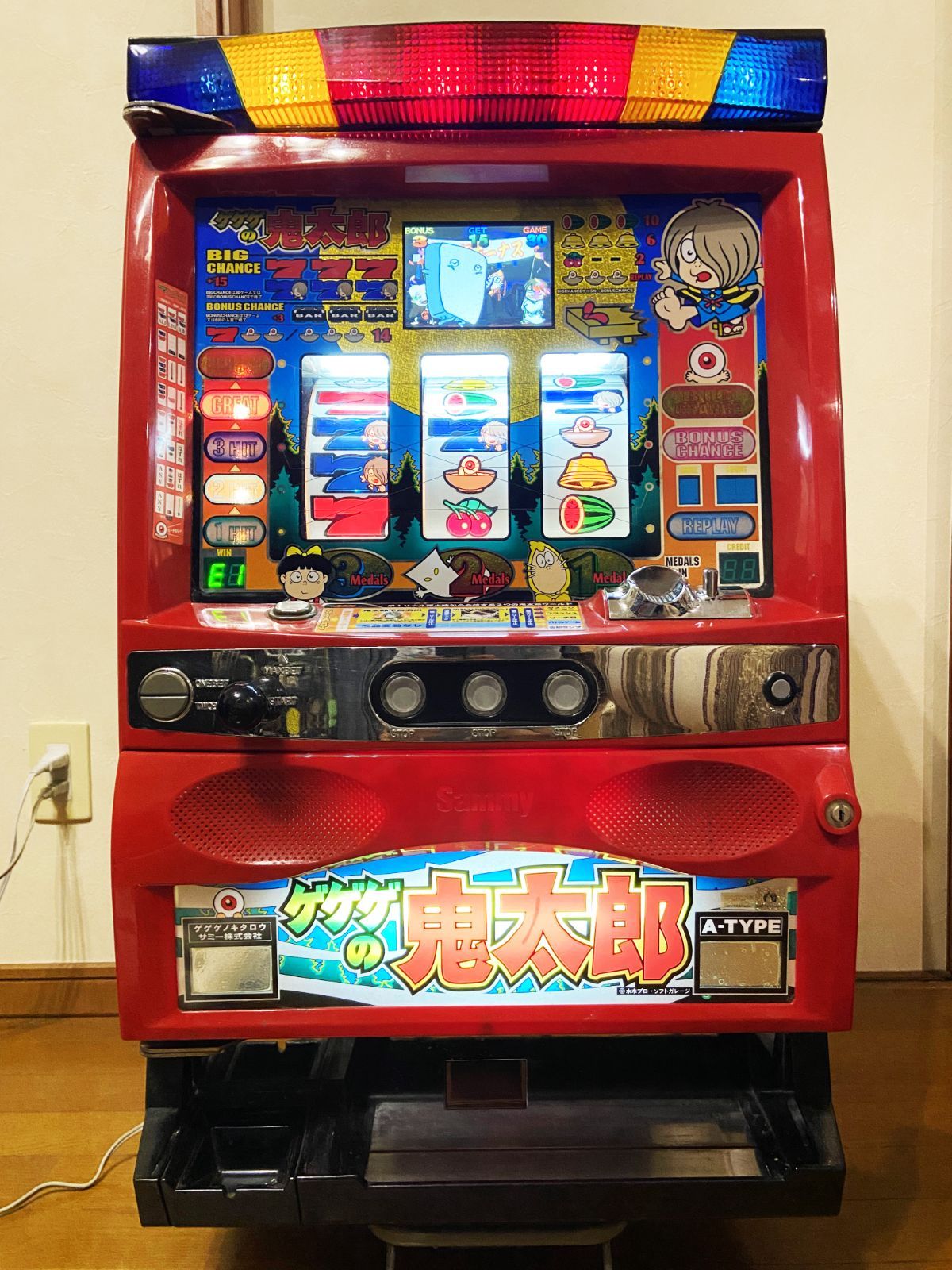 ☆専用☆【送料込】 パチスロ スロット実機 サミー ゲゲゲの