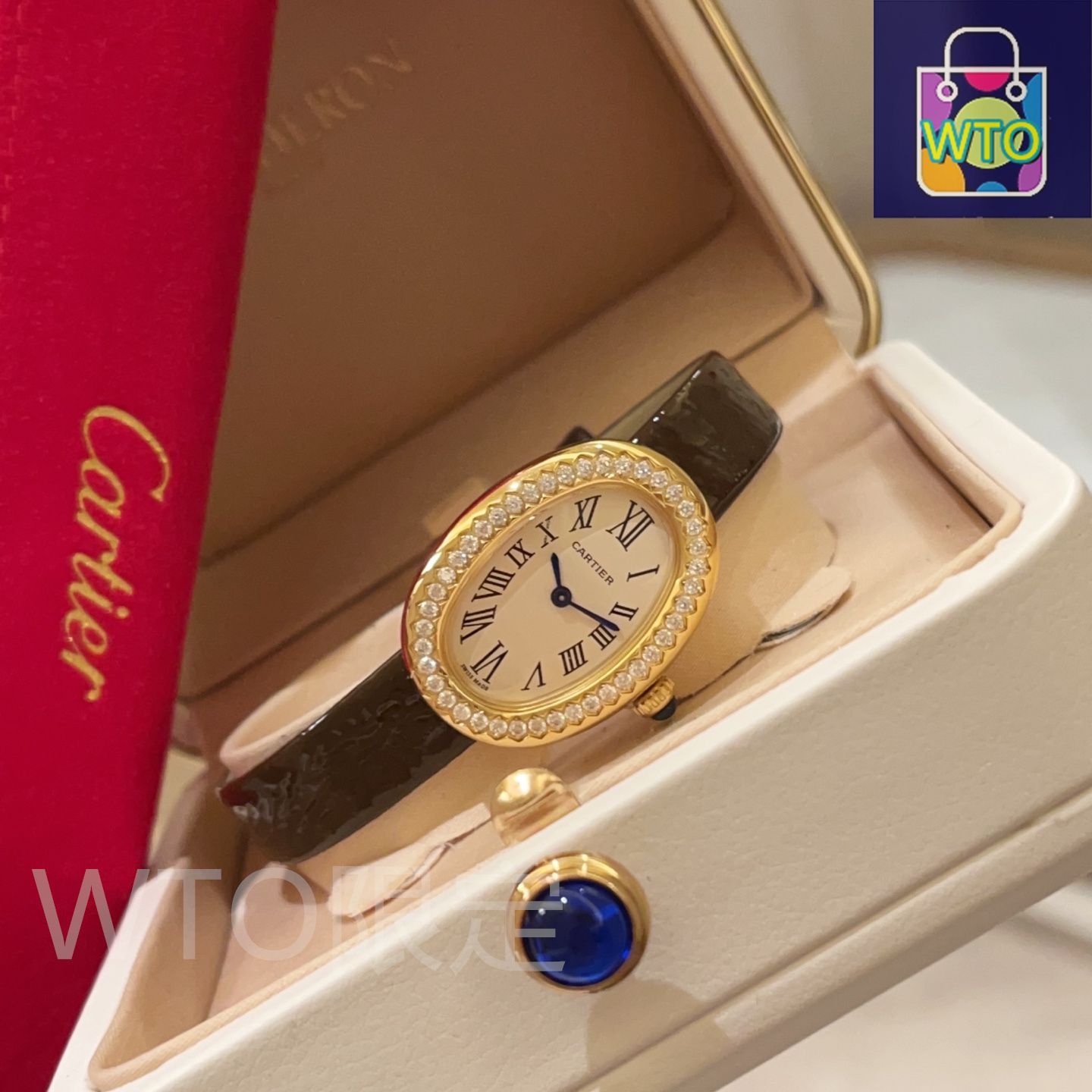 今日WTO】Cartier カルティエ バイニュアールシリーズ 一つの凸