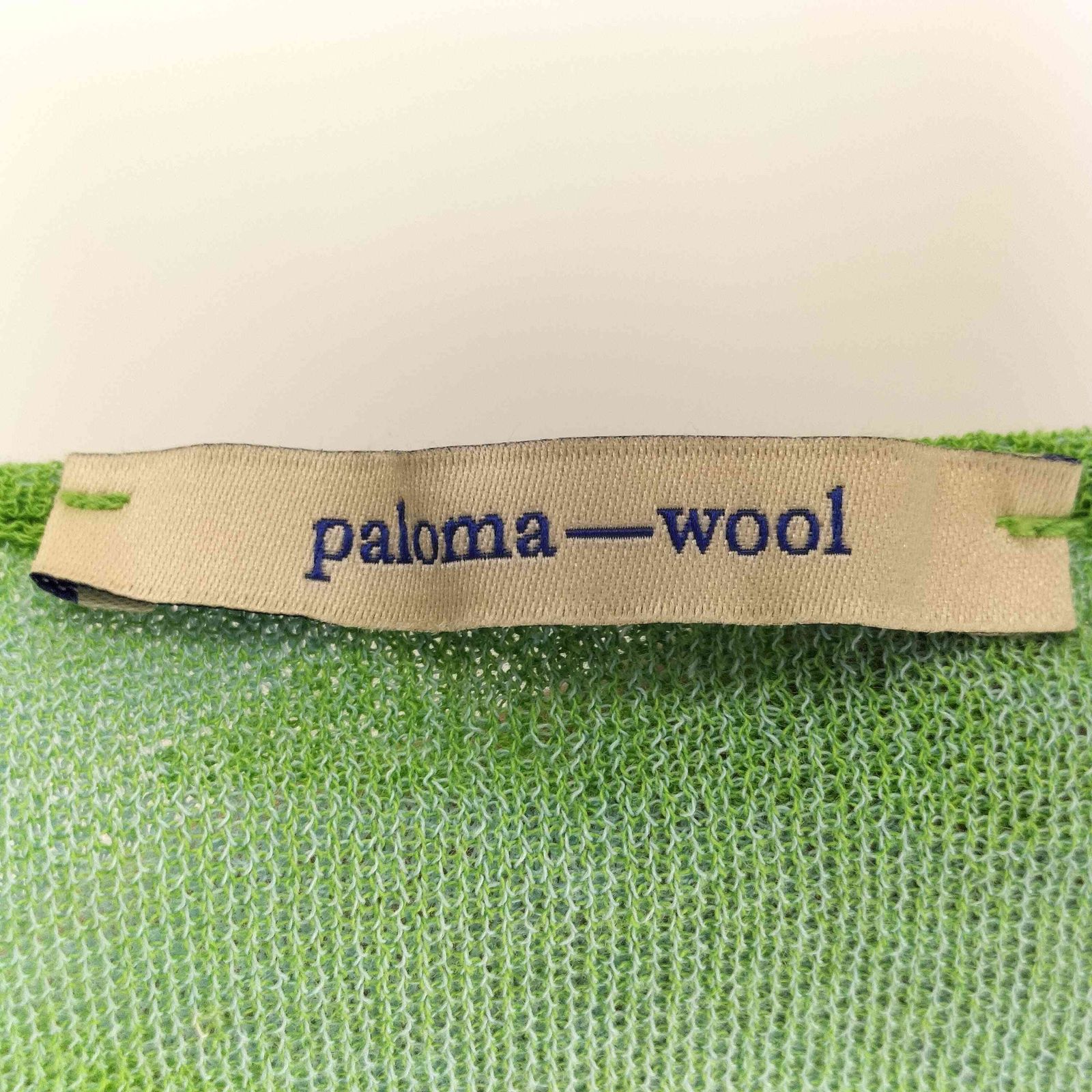 パロマウール paloma-wool 21SS アシンメトリーニットトップス