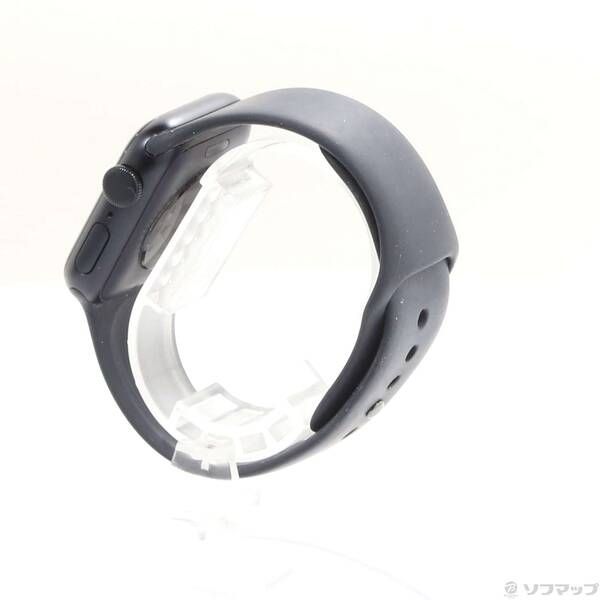 〔 品〕 Apple Watch SE 第2世代 GPS 40mm ミッドナイトアルミニウムケース ミッドナイトスポーツバンド 258