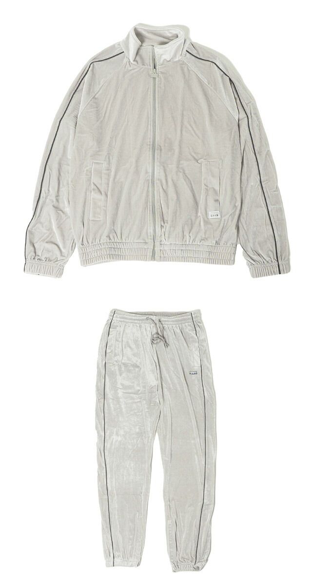 全国配信早速送料無料！ PRO CLUB プロクラブ ベロア トラックジャケット パンツ 上下セット セットアップ メンズ レディース ジャージ上下 トラックスーツ ストリートウェア スポーツウェア スポーツミックス ルームウェア 大きいサイズ シルバー 銀 夏新作が続々入荷中！