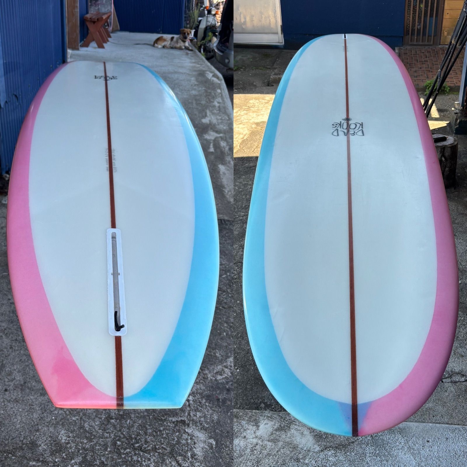 3点セット　サーフボード　DEADKOOKS 9'2\" 3点セット サーフボード DEADKOOKS 9'2