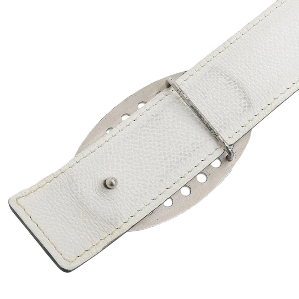 本物保証】 エルメス HERMES エヴリン パンチング リバーシブル