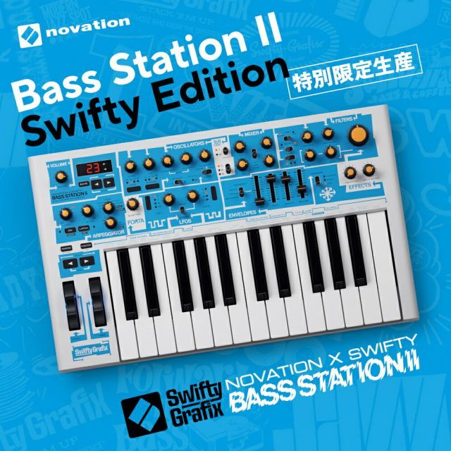 NOVATION ノベーション Bass Station 2 Swifty Edition アナログ