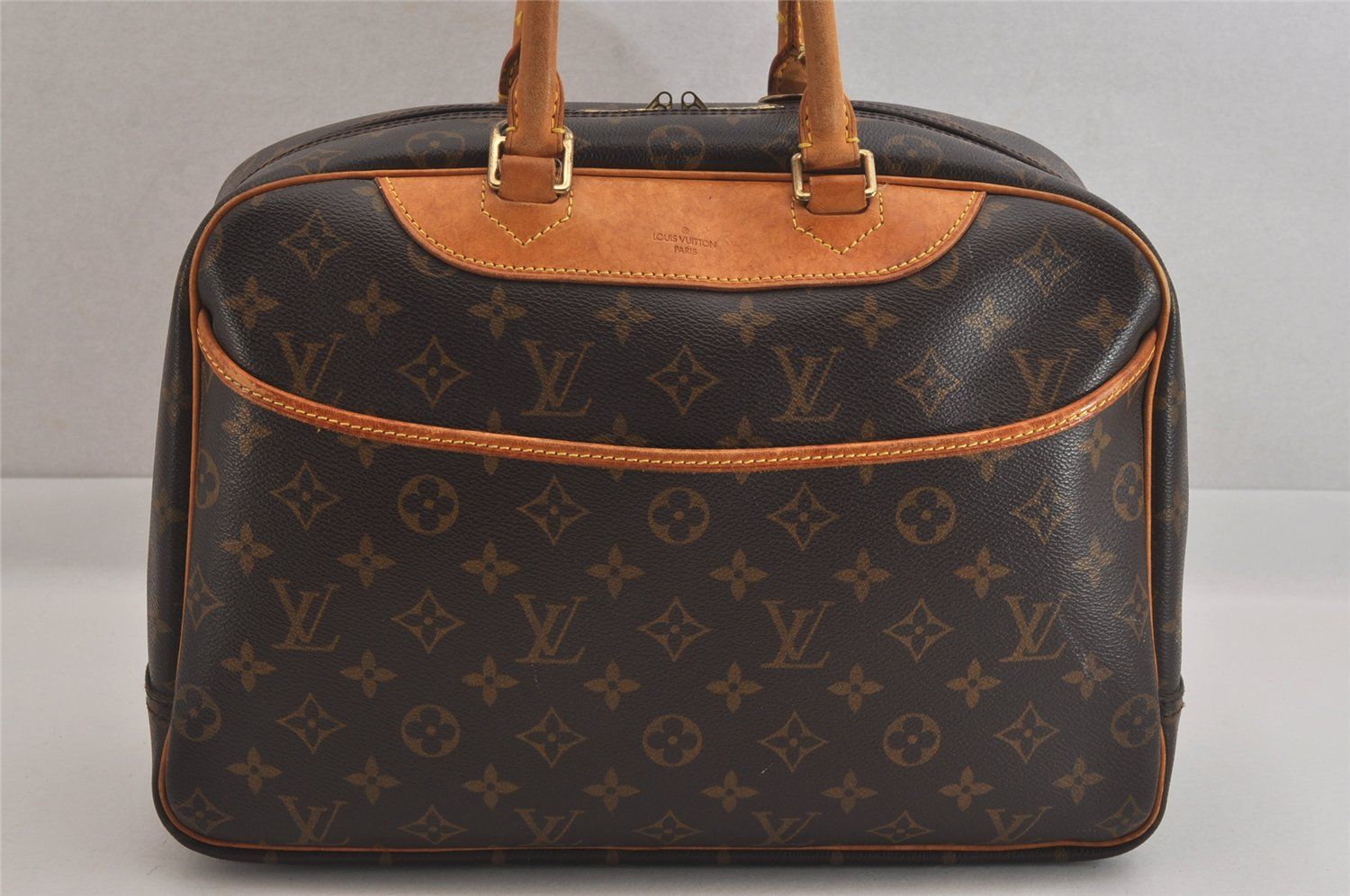 ルイヴィトン M47270 モノグラム ドーヴィル ハンドバッグ ボストン