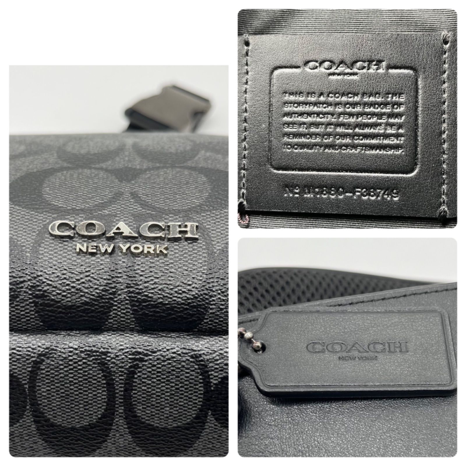 極美品✨COACH コーチ ボディバッグ オールレザー ブラック　ダブルチャーム 公式】COACH – コーチ | ダコタ クロスボディ バッグ・ラブド レザー