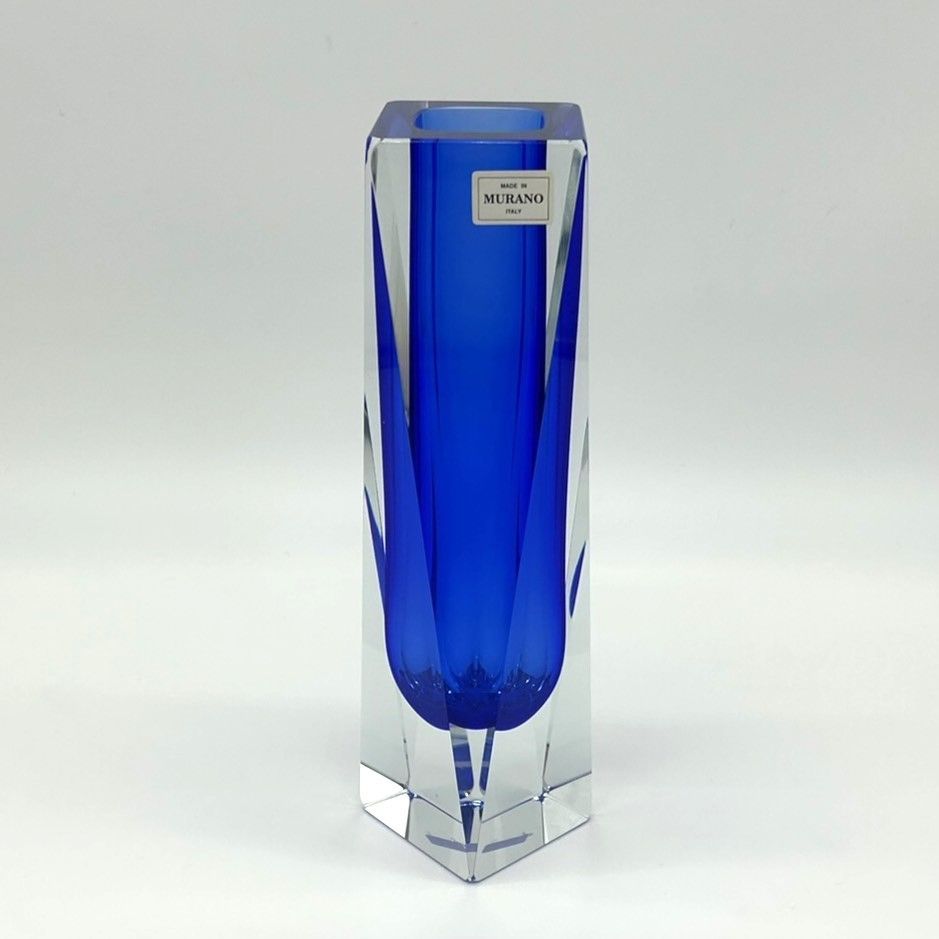 新品】25.5cm ムラーノ MURANO ガラス クリスタル ヴィンテージ
