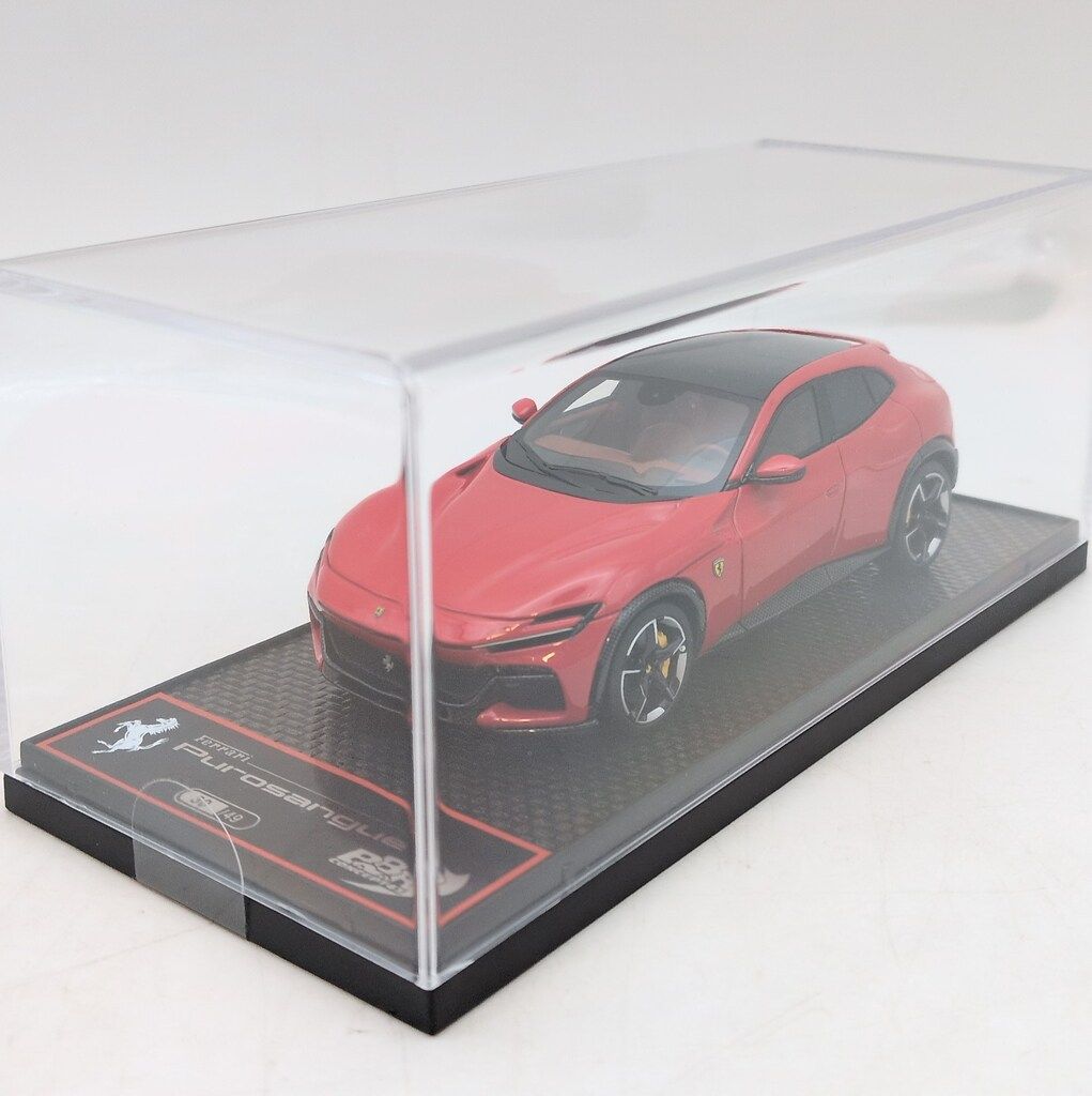 BBR MODELS 1 43CONCEPT43 Ferrari Purosangue Tetto panaramico Rosso Corsa 322 BBRC283B