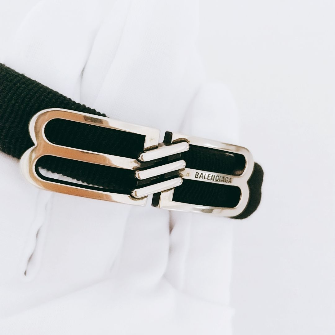 BALENCIAGA BBアイコンバレンシアガヘアゴム 国内即発】BALENCIAGA/BB ICON HAIR TIE/ヘアゴム (BALENCIAGA