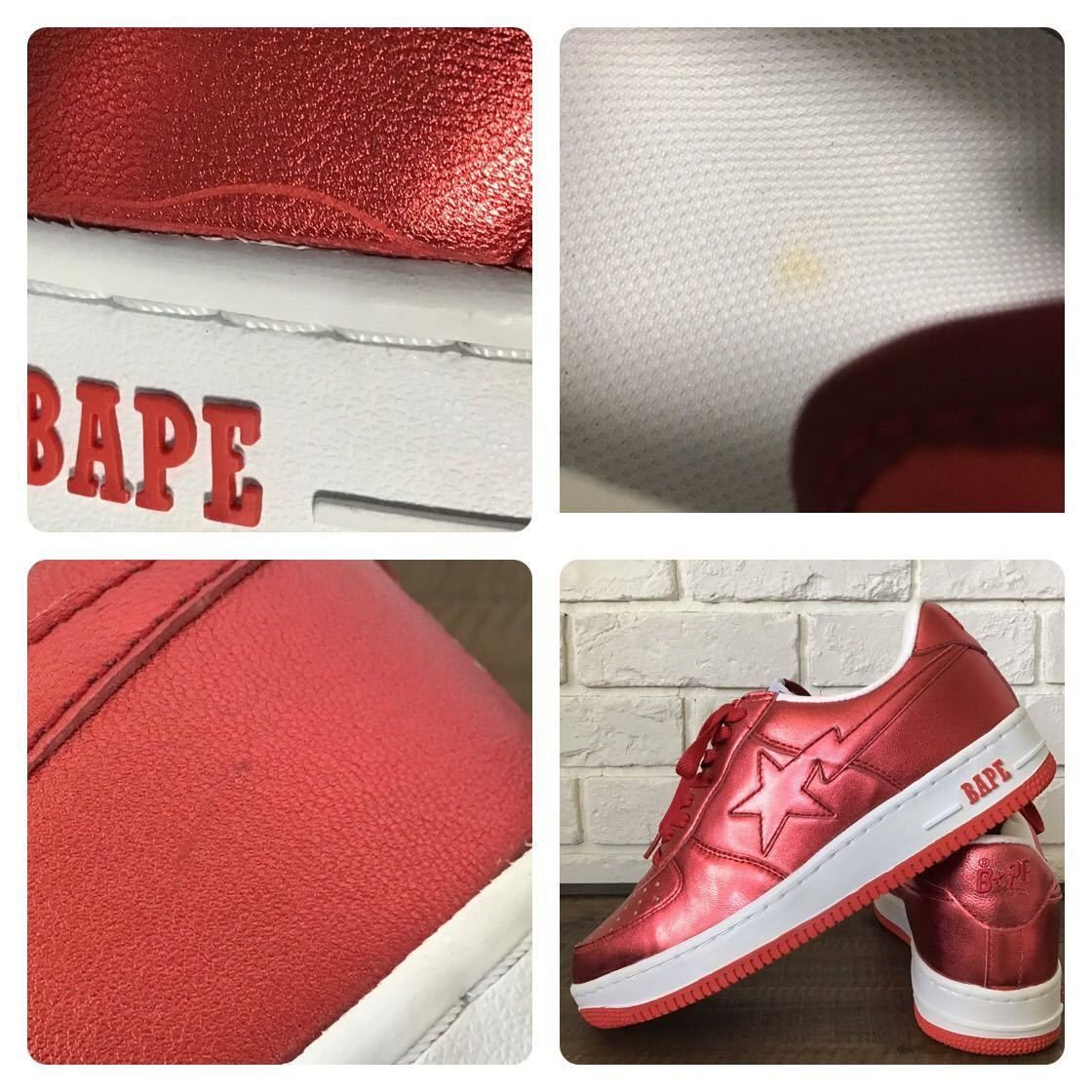 ☆新品☆ Red foil BAPESTA スニーカー 28.5cm US10.5 a bathing ape 