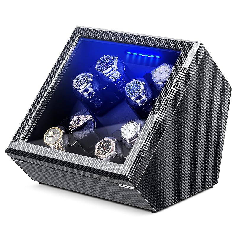 サ*ケ様 【新品未使用】JINS&VICO ワインディングマシーン 8本巻き上げ JINS&VICO ワインディングマシーン 12本 時計自動巻き上げ機 中古