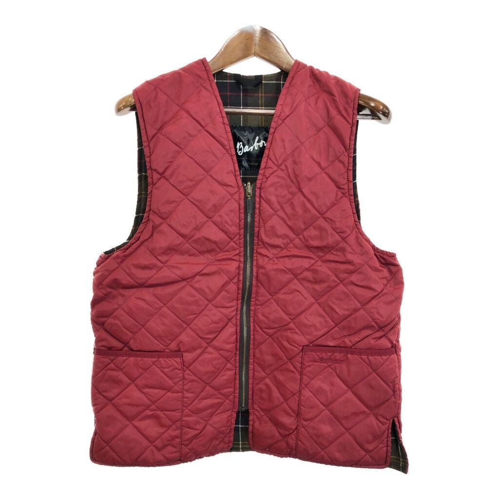 Barbour バブアー CLASSIC ZIP-IN LINER キルティングベスト レッド