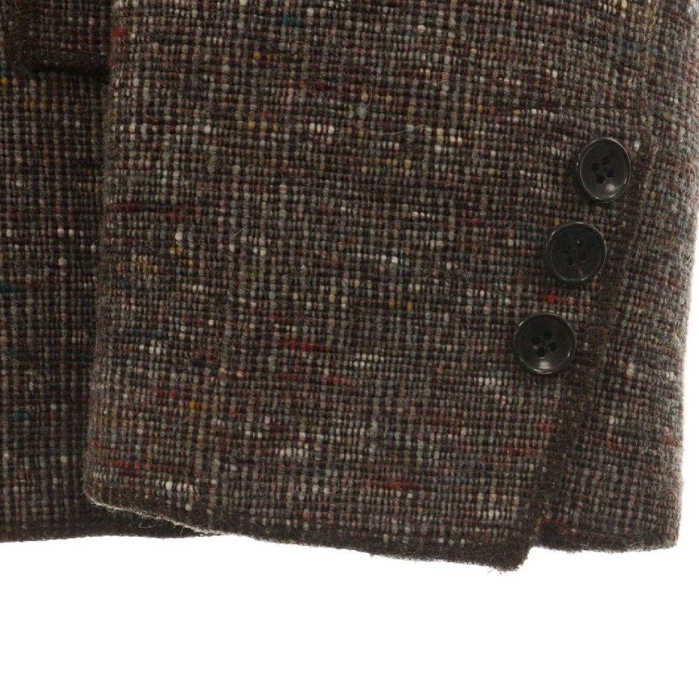 Yohji Yamamoto POUR HOMME ヨウジヤマモト プールオム 95AW 鹿鳴館期 ツイード ダブル ジャケット HE-J52-108 Yohji Yamamoto POUR HOMME (ヨウジヤマモト プールオム) 95AW 鹿鳴館