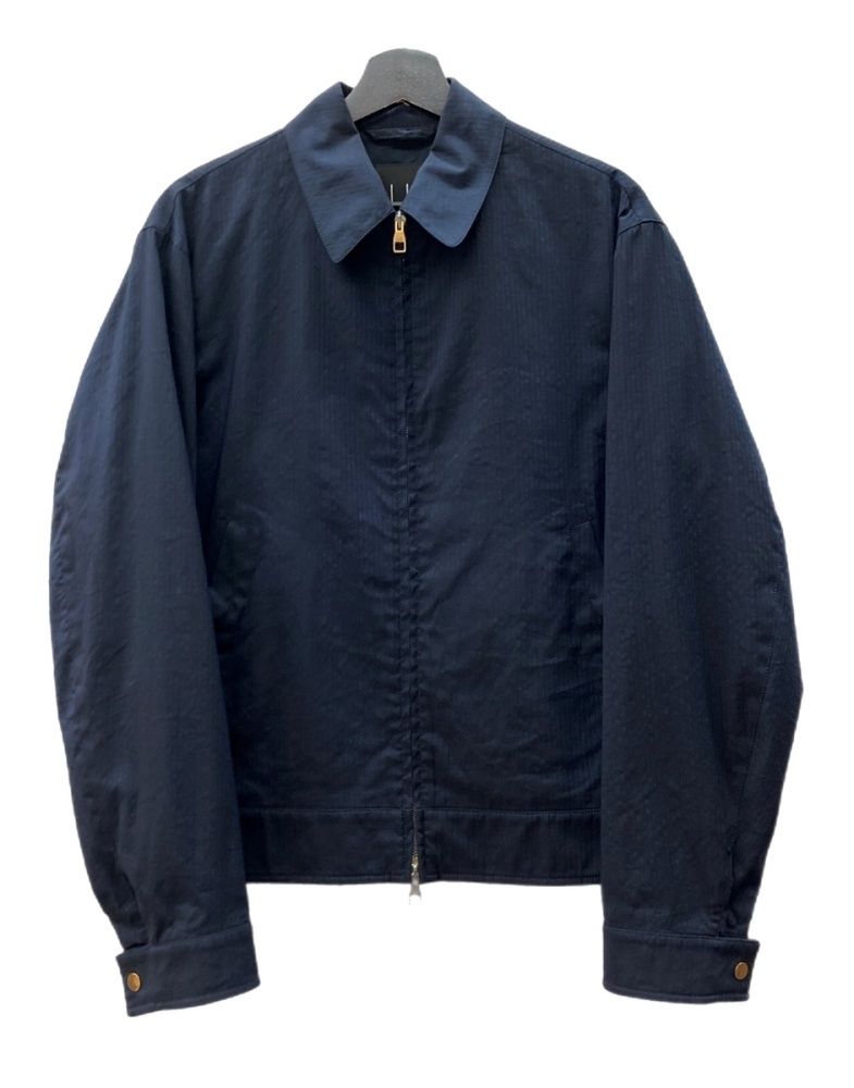 dunhill　ダンヒル　ジップアップ　ジャケット　ブルゾン　Mサイズ ダンヒル Dunhill NYLON ZIPUP JACKET ナイロン ジップアップ
