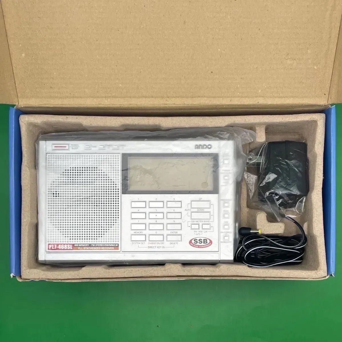 ANDO PLLシンセサイザーラジオ『PL7-468SL』付属品付き♪ - メルカリ
