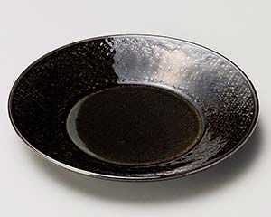 和食器 ホ225-228 アメ織部石目5.0皿