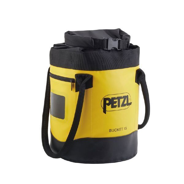 PETZL ぺツル 自立型小型バック バックパック バケット 15L イエロー S001AA00