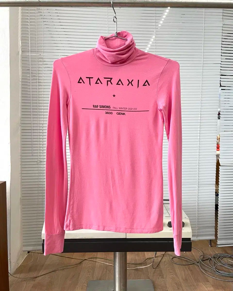 XS RAF SIMONS(ラフシモンズ) AW21 タートルネック 長袖 Tシャツ