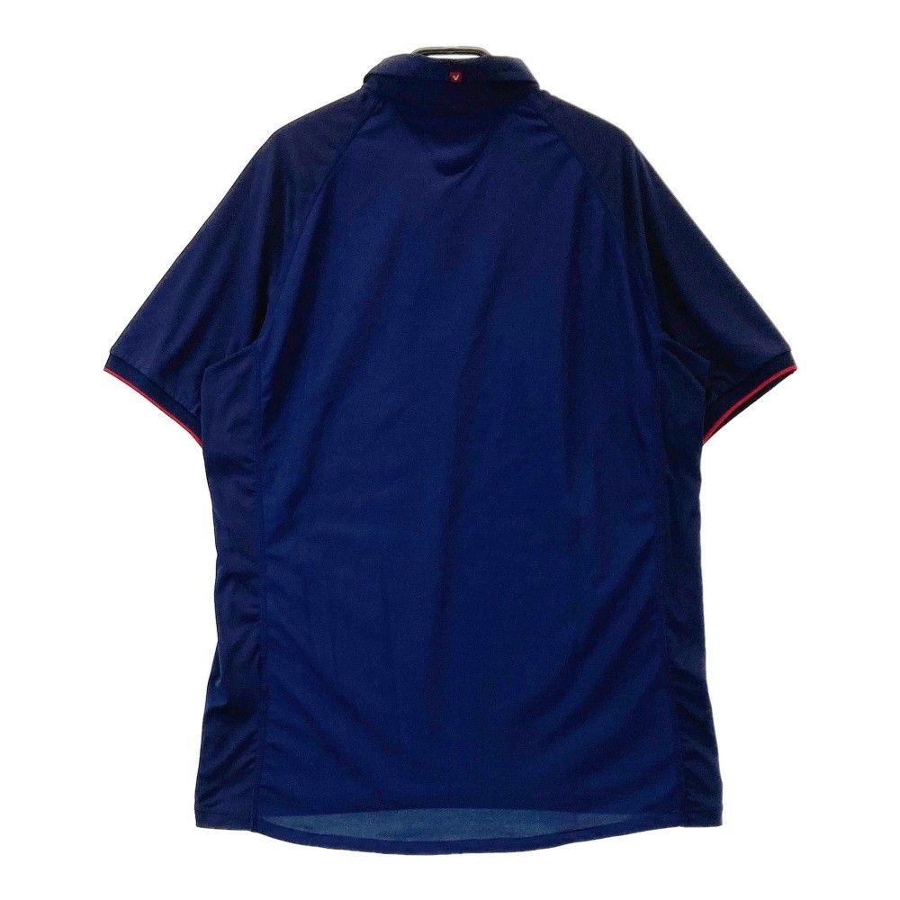 サイズ：LL CALLAWAY キャロウェイ レッドレーベル 241-1934001 半袖ポロシャツ  ネイビー系 [240101424197] ゴルフウェア メンズ ストスト CALLAWAY キャロウェイ レッドレーベル 241-1934001 半袖