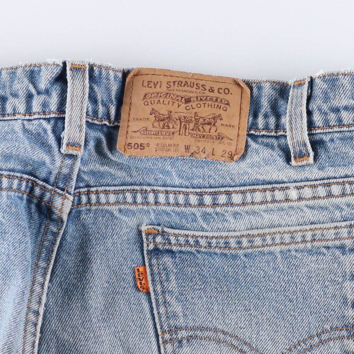 古着 90年代 リーバイス Levi's 505-0217 テーパードデニム