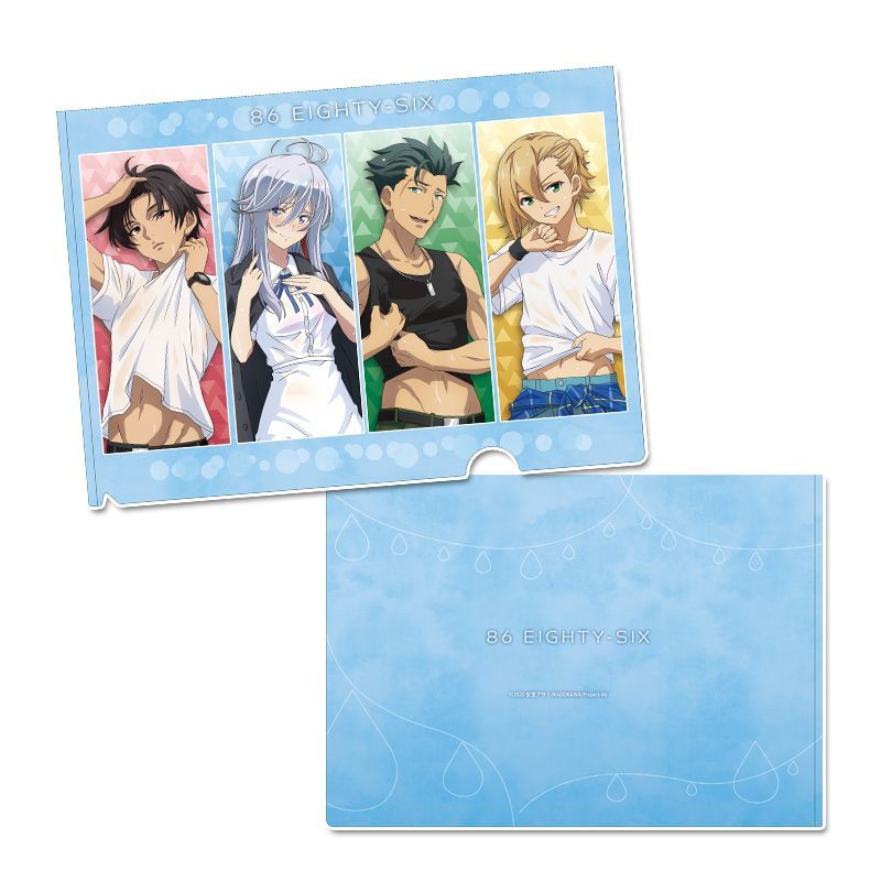 新品/公式】86-エイティシックス-_描き下ろしクリアファイル【集合