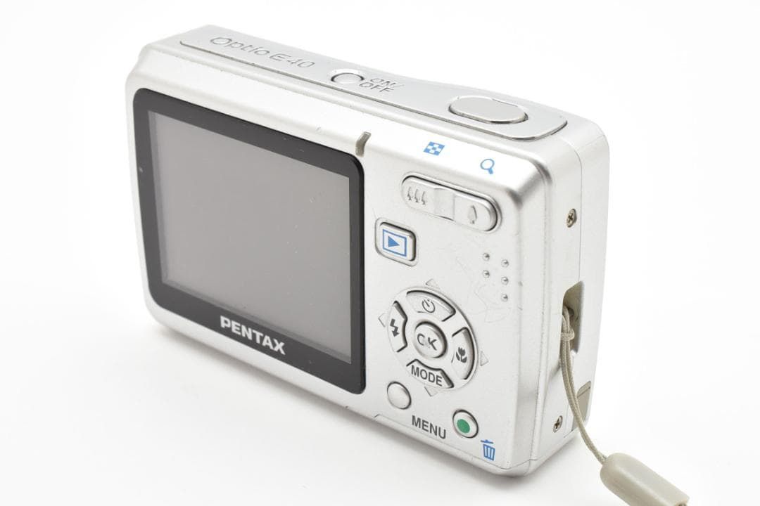 284 PENTAX Optio E40 シルバー 284 PENTAX Optio E40 シルバー