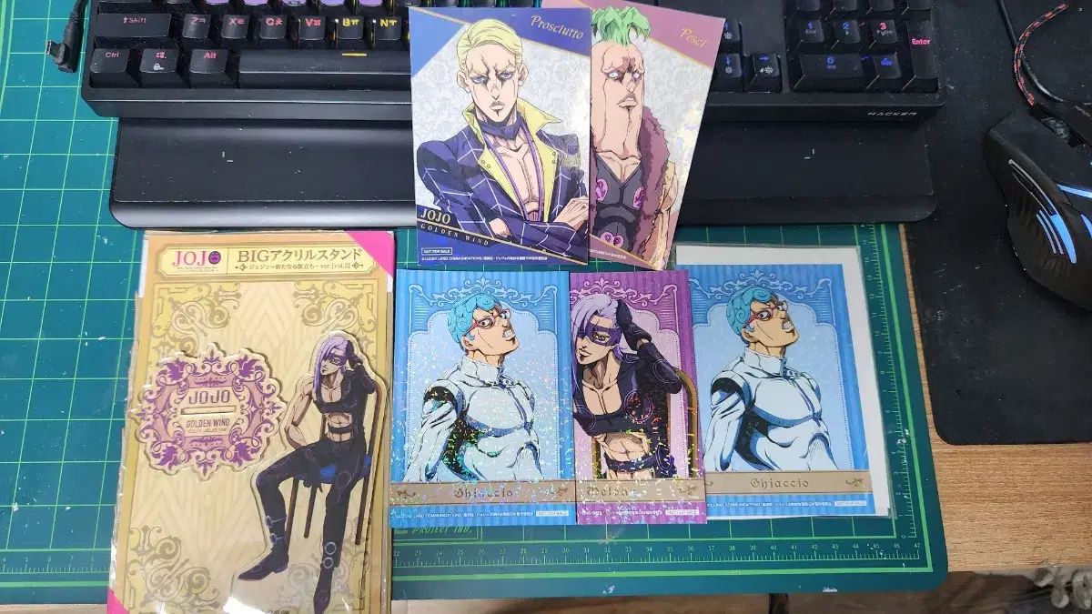 ジョジョの奇妙な冒険 5 富 暗殺隊グッズ 出品