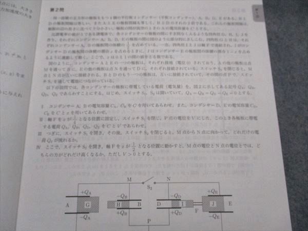 鉄緑会 高3/高校3年 物理受験講座 問題集 テキスト 書き込みなし