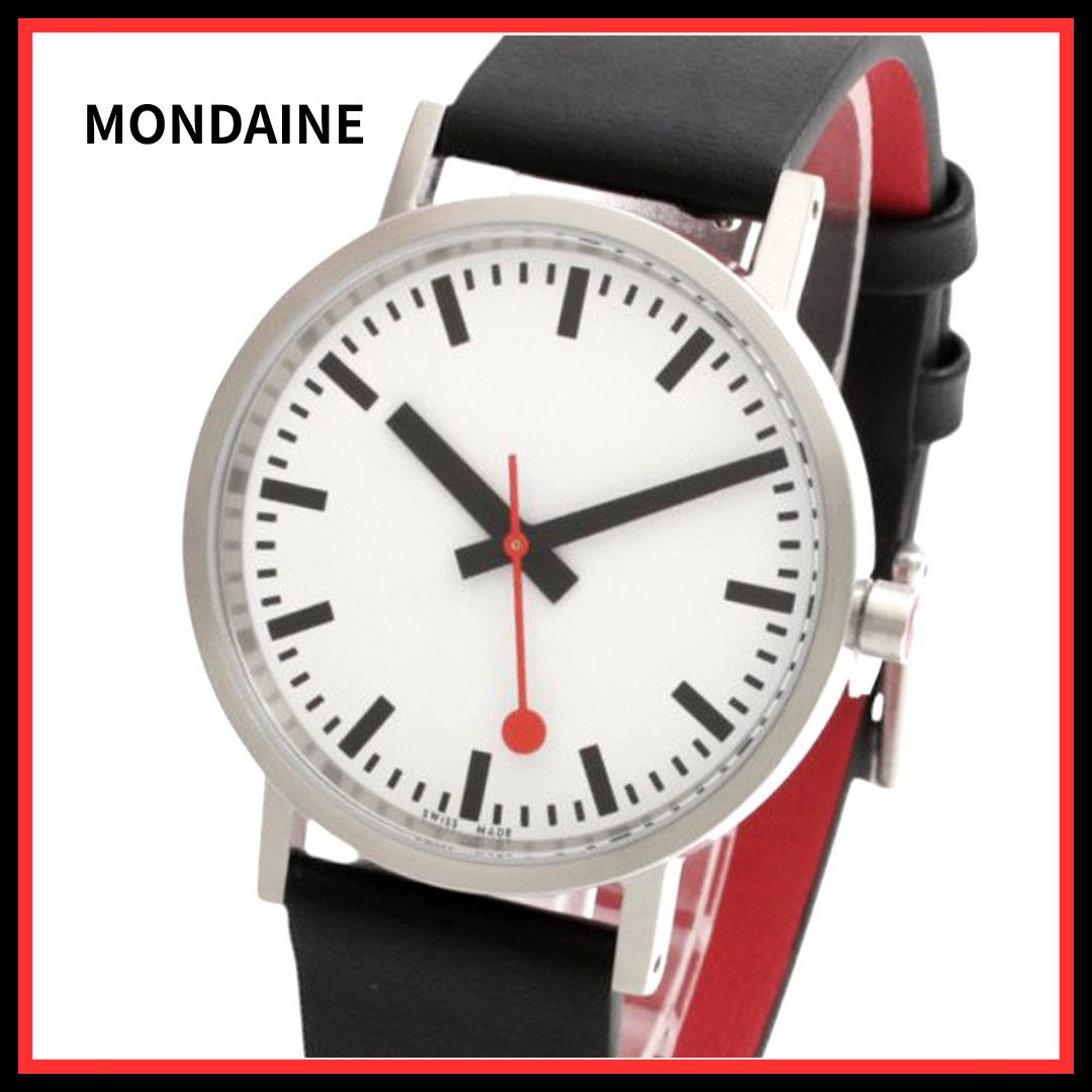 ♠ 入荷 モンディーン MONDAINE Classic Pure A6603031416OMV 腕時計 メンズ レディース ホワイト クオーツ アナログ