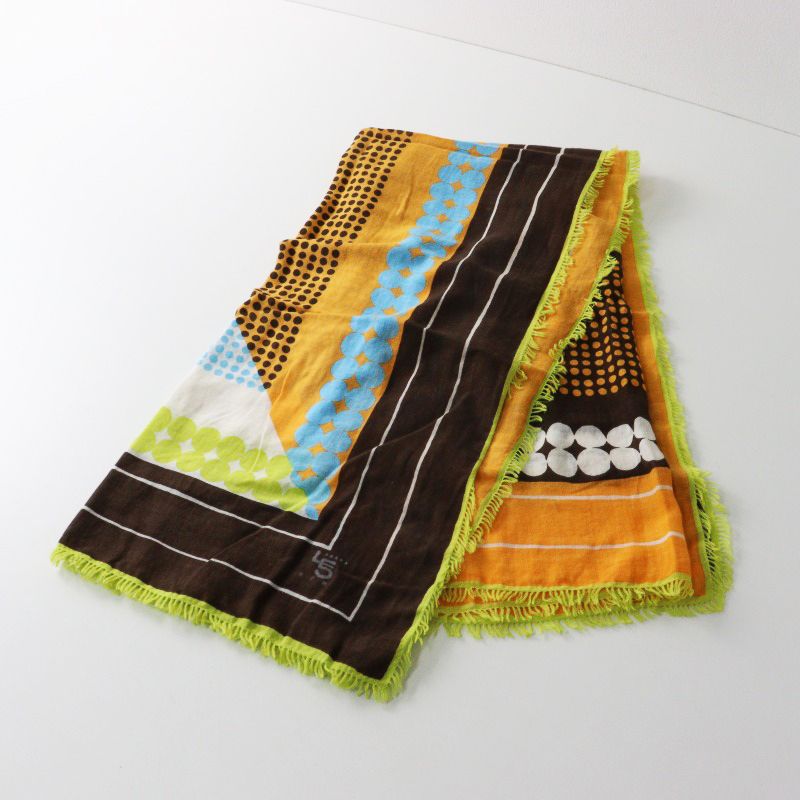 定価2.4万 フォーティーファイブアール 45R スーピマ綾のドット風呂敷  