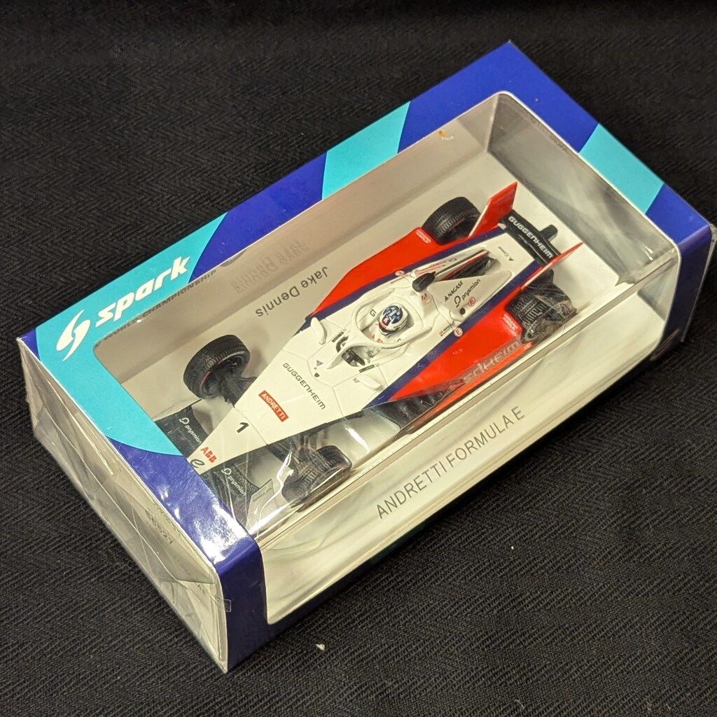 Spark model 1|43 ANDRETTI FORMULA E No.1 Jake Dennis