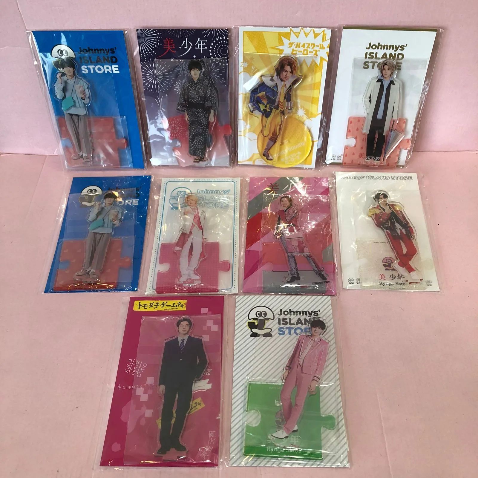 佐藤龍我　アクスタ　♡様 美少年 佐藤龍我 アクリルスタンド 第1弾 新品未開封品 龍我
