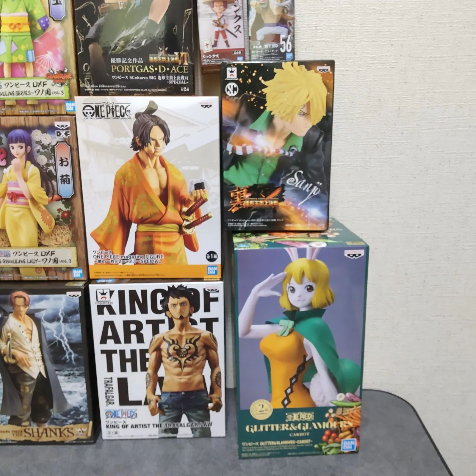 ワンピースフィギュア16点セット まとめ売り - メルカリ