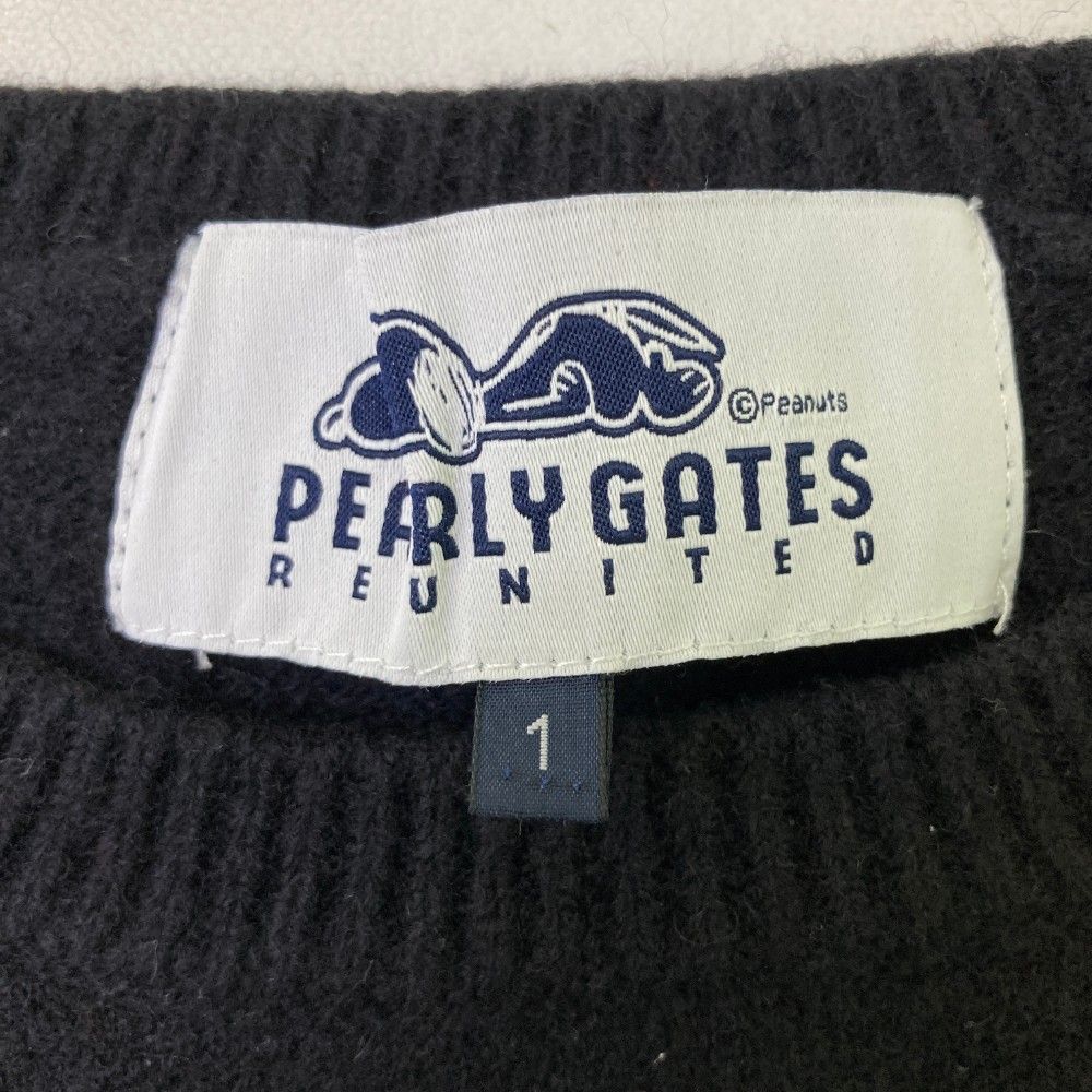PEARLY GATES スヌーピーセーター サイズ0
