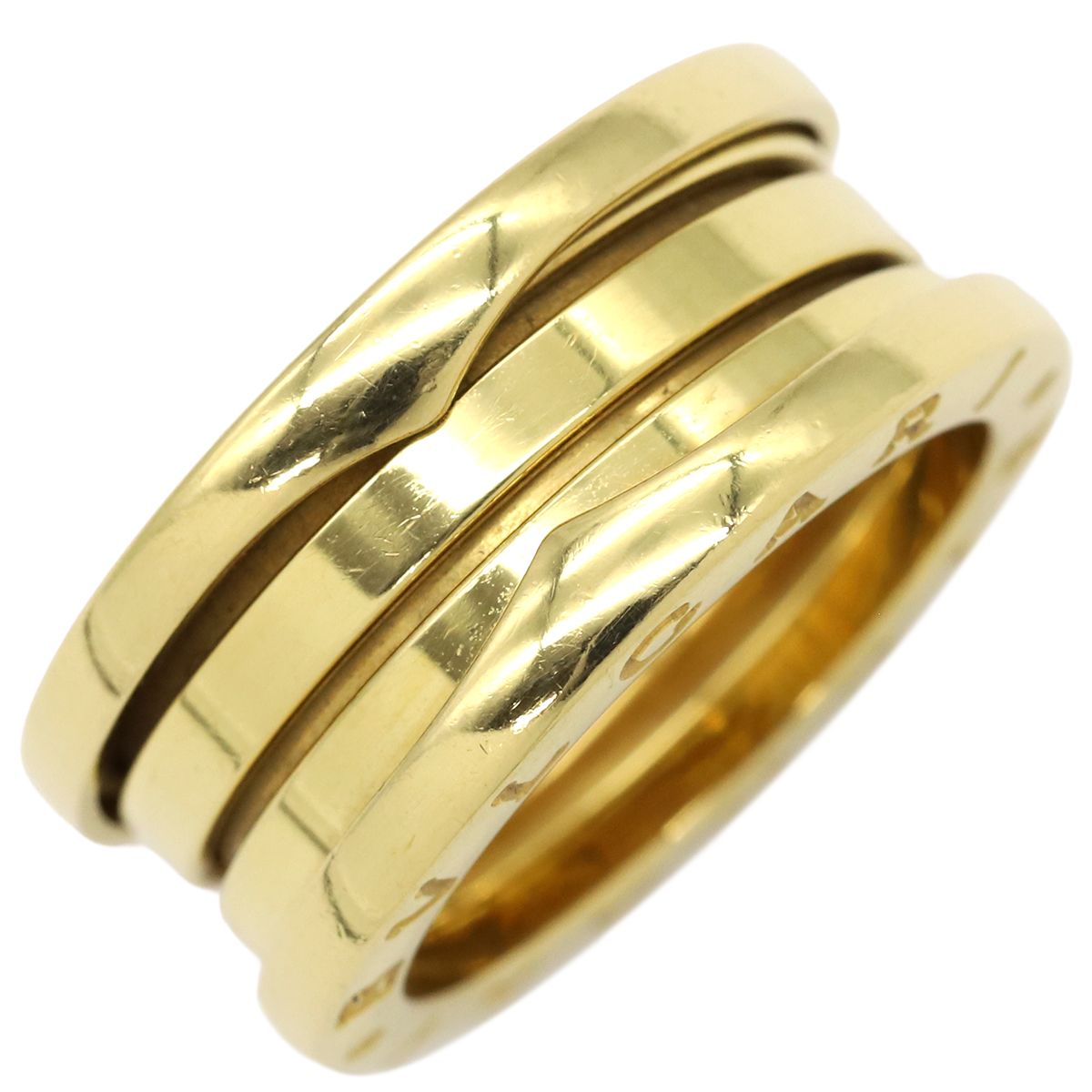 ブルガリ BVLGARI リング 指輪 ビーゼロワン B-zero1 3バンド