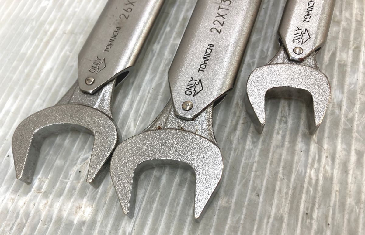 東日 トルクレンチ3本セット 26×T53.9 22×T39.9 17×T17.2 N m