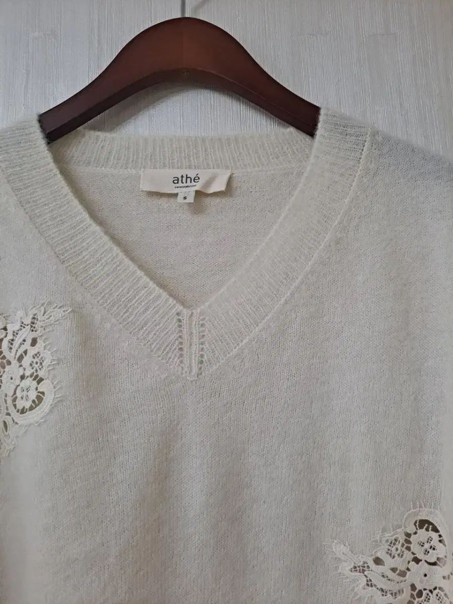  Athe Vanessabruno アッテヴァネッサ ブリューノ アルパカ Vネック ニット 長袖 ニット セーター