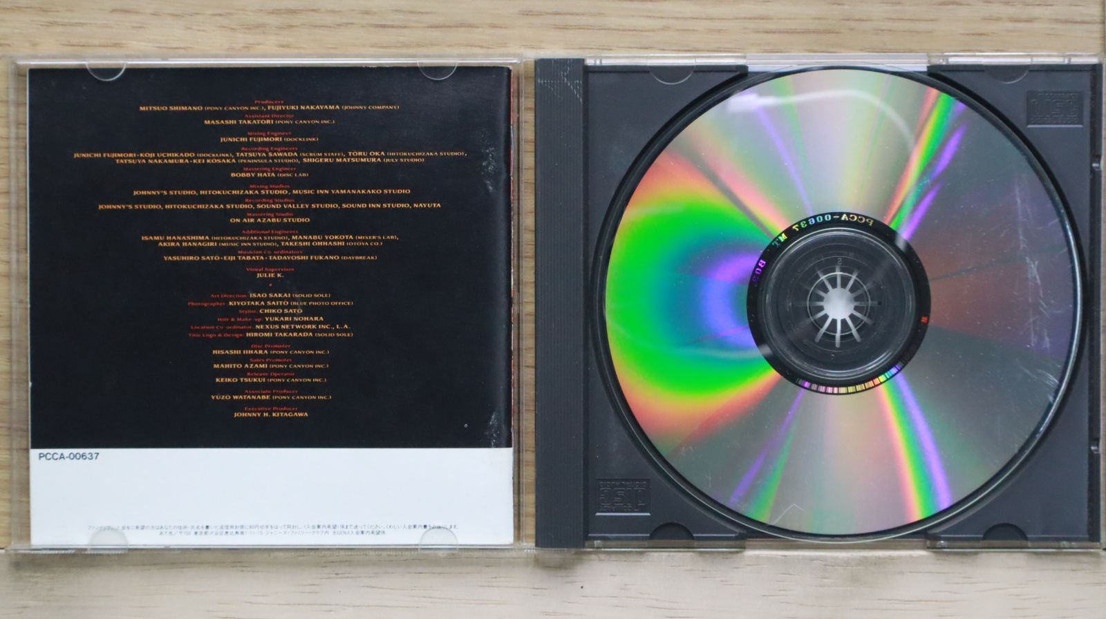 2013 Kazumi Morohoshi 諸星和己 Tour V MA-1 国内盤CD☆諸星和己/MOROHOSHI KAZUMI□ RA・KU・GA・KI 【PCCA00637