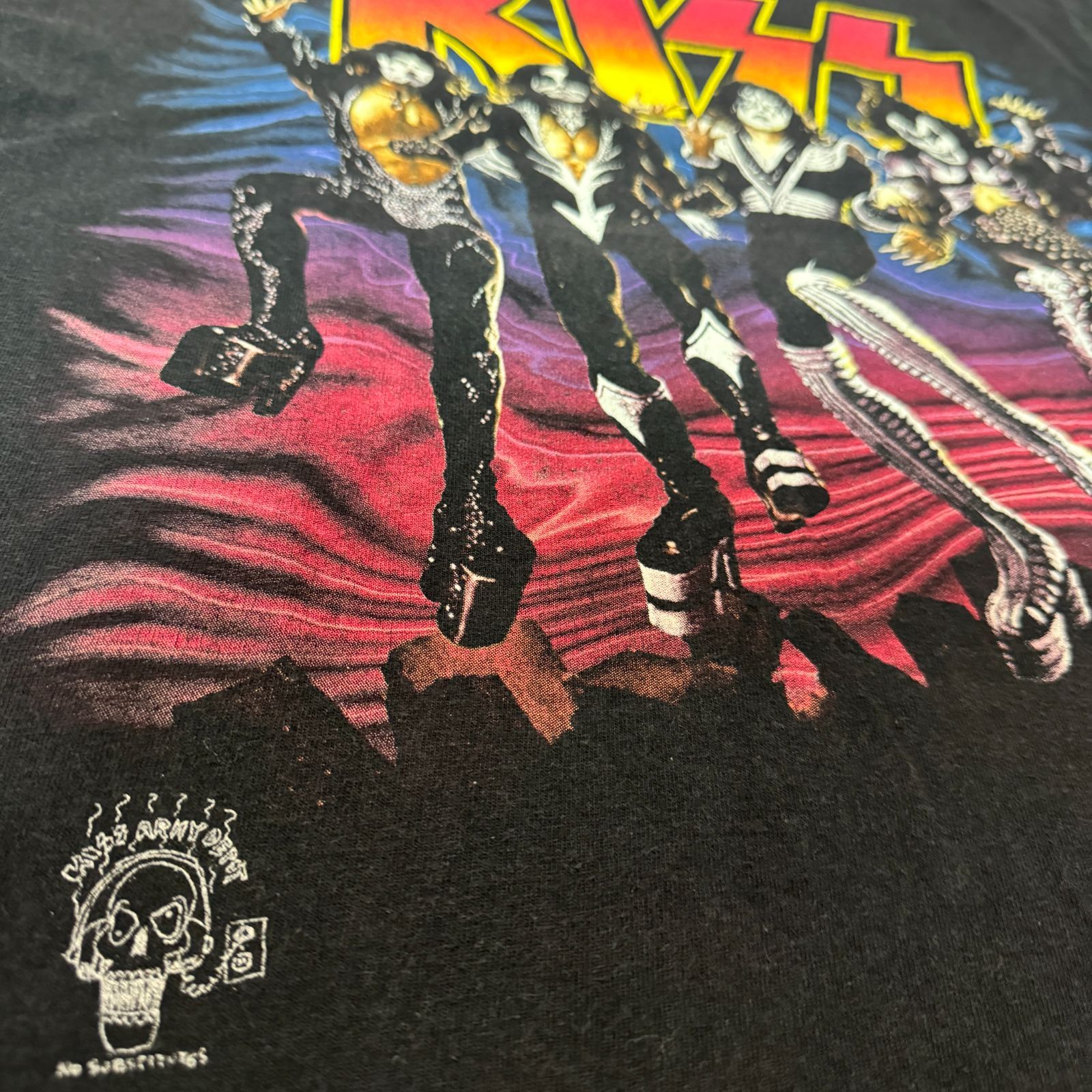 90s KISS キッス 20 YEARS OF DESTRUCTION Mサイズ バンドTシャツ 