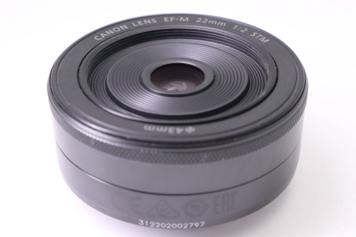 Canon EF-M 22mm 1:2 STM キヤノン AFレンズ (f10023) 【公式通販】