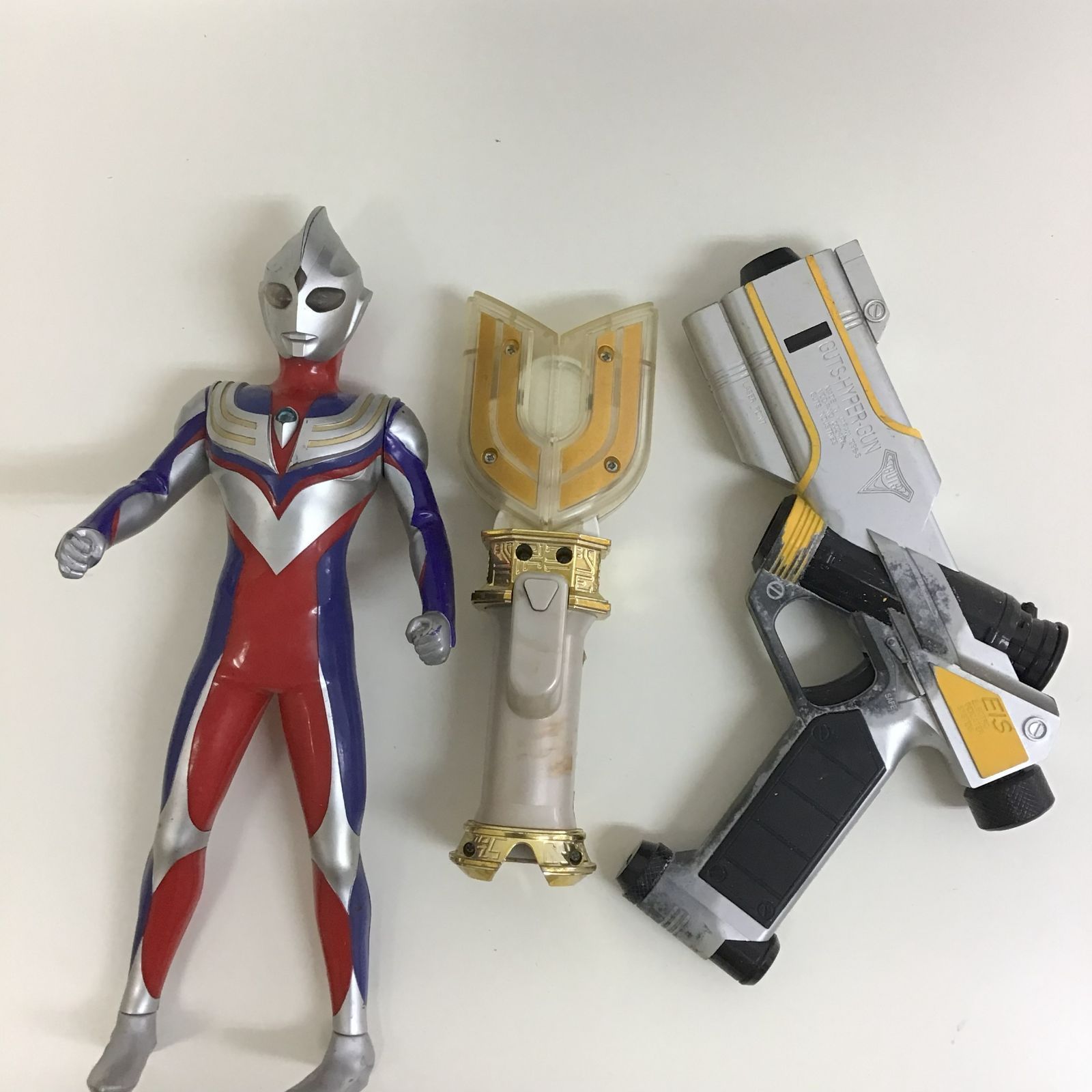 装填トリプルサウンド　ウルトラマンティガ　ジャンク 装填トリプルサウンド ウルトラマンティガ 3点セット - メルカリ