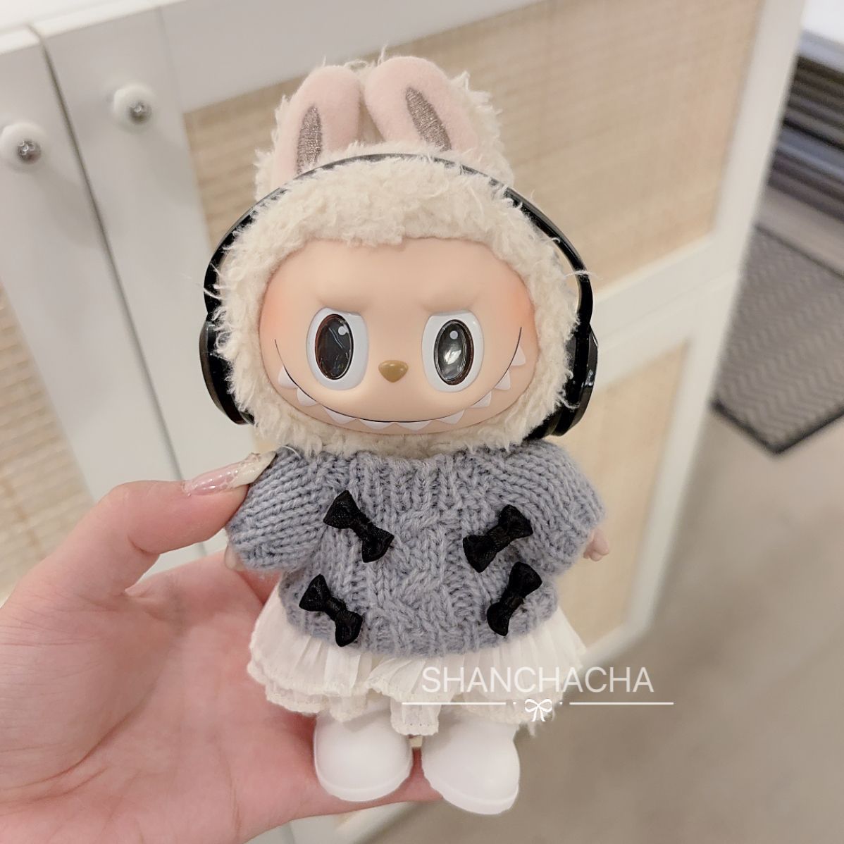 ぬいぐるみコスチューム ぬいぐるみ ダッフィー 服 コスチューム 革ジャン ジャンパー 合