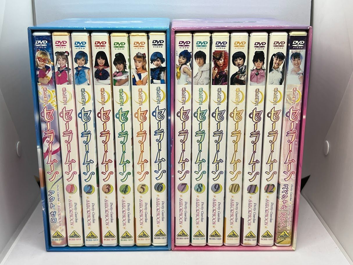全巻セット】DVD 実写版 美少女戦士セーラームーン 全12巻+Act ZERO+