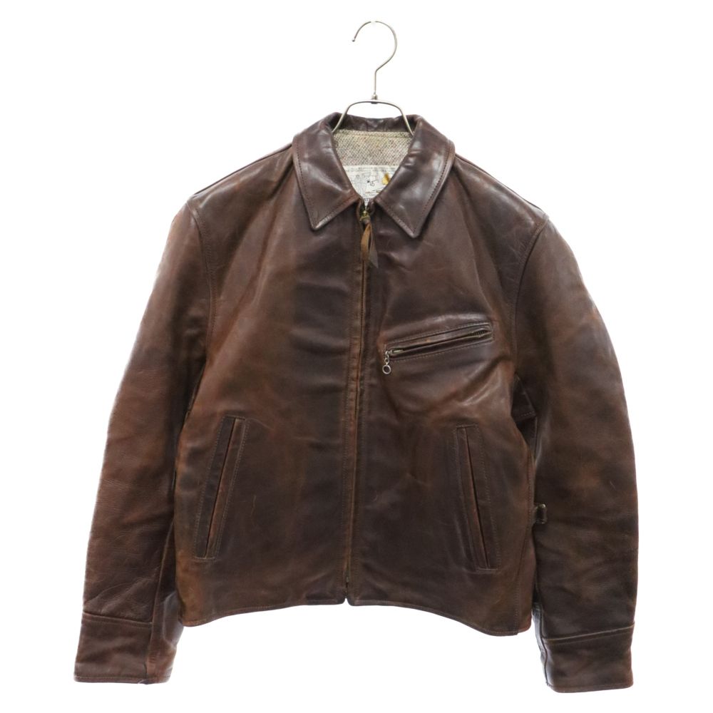 AERO LEATHER (エアロレザー) FRONT QUARTER HORSEHIDE シングルレザー